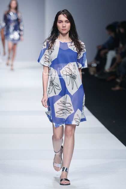 Kitty Joseph London BRITISH COUNCIL. Jakarta Fashion Week 2015 at Senayan City. Jakarta. [Foto: Mohammad Abduh/Wolipop]