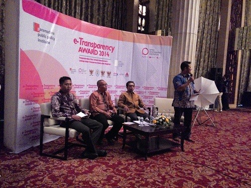 Website KPK Raih Peringkat Pertama e-Transparency Award 2014