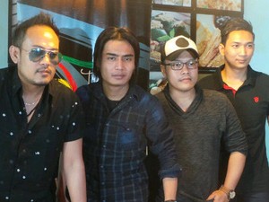 Setia Band Syuting Video Klip di Situs Gunung Padang