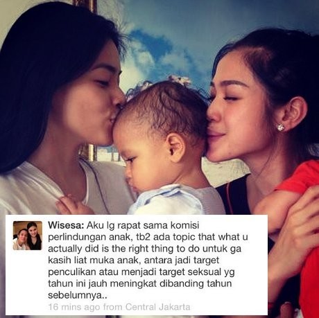 Jessica Iskandar Tak Mau Perlihatkan Wajah Anak karena Takut Diculik?