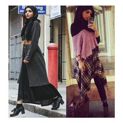  Hijab Style Tampil Edgy dengan Boots Ala Hijabers Afrika 