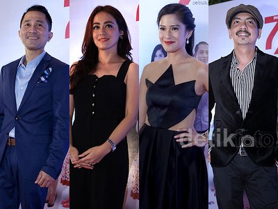 Bertabur Bintang di Premiere Film 7/24