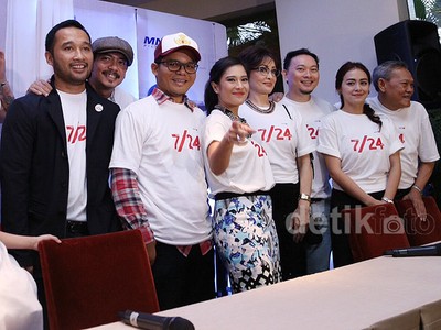 Suasana Jumpa Pers Film 7/24