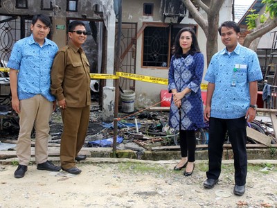 Blue Bird Bantu Korban Kebakaran