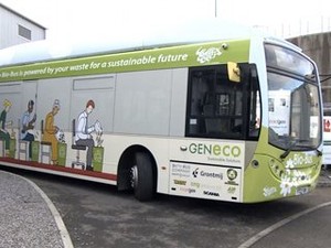 Bus Ini Bahan Bakarnya Makanan Sisa dan, Tinja!