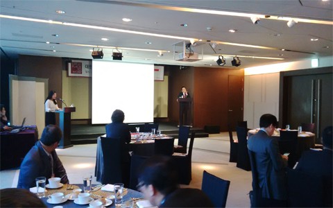 Irman Gusman Berpidato di Depan 1000 CEO dan Manajer Korsel