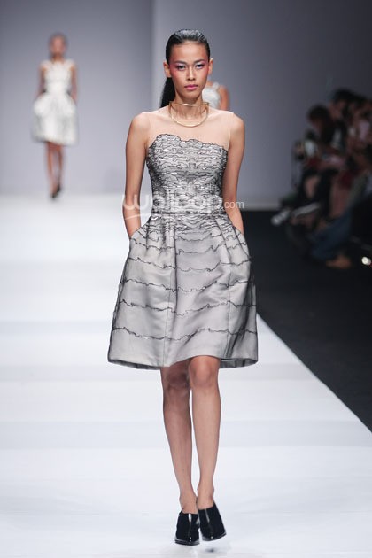 Albert Yanuar Japan Foundation, Indonesia Fashion Forward. Jakarta Fashion Week 2015 at Senayan City. Jakarta. (Foto: Mohammad Abduh/Wolipop)