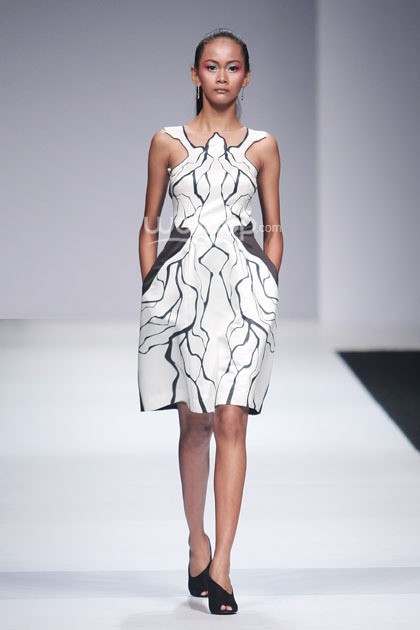 Albert Yanuar Japan Foundation, Indonesia Fashion Forward. Jakarta Fashion Week 2015 at Senayan City. Jakarta. (Foto: Mohammad Abduh/Wolipop)