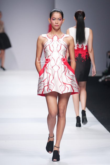 Albert Yanuar Japan Foundation, Indonesia Fashion Forward. Jakarta Fashion Week 2015 at Senayan City. Jakarta. (Foto: Mohammad Abduh/Wolipop)