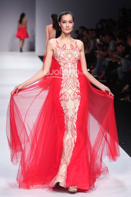 Albert Yanuar Japan Foundation, Indonesia Fashion Forward. Jakarta Fashion Week 2015 at Senayan City. Jakarta. (Foto: Mohammad Abduh/Wolipop)