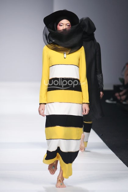 Jenahara Japan Foundation, Indonesia Fashion Forward. Jakarta Fashion Week 2015 at Senayan City. Jakarta. (Foto: Mohammad Abduh/Wolipop)