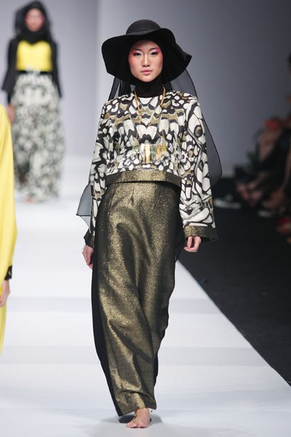 Jenahara Japan Foundation, Indonesia Fashion Forward. Jakarta Fashion Week 2015 at Senayan City. Jakarta. (Foto: Mohammad Abduh/Wolipop)