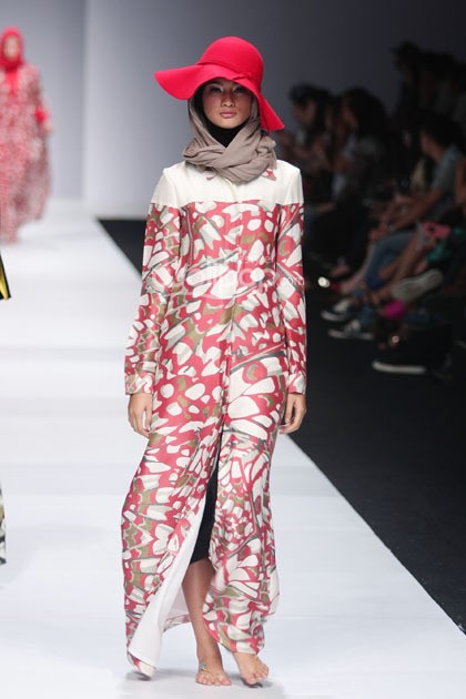 Jenahara Japan Foundation, Indonesia Fashion Forward. Jakarta Fashion Week 2015 at Senayan City. Jakarta. (Foto: Mohammad Abduh/Wolipop)