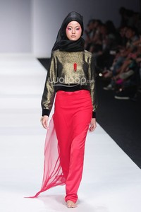 Jenahara Japan Foundation, Indonesia Fashion Forward. Jakarta Fashion Week 2015 at Senayan City. Jakarta. (Foto: Mohammad Abduh/Wolipop)