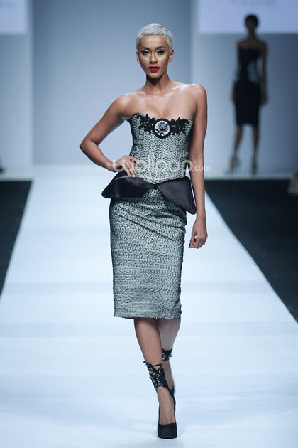 Yenty Tan Sovereign Beauty, Jakarta Fashion Week 2015 at Senayan City. Jakarta. (Foto: Mohammad Abduh/Wolipop)