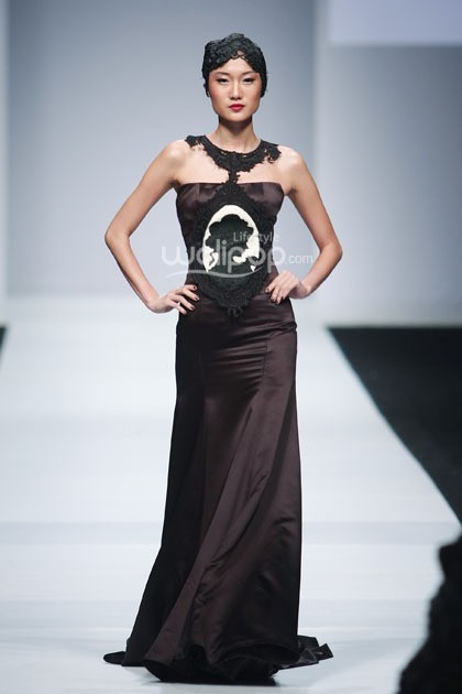 Yenty Tan Sovereign Beauty, Jakarta Fashion Week 2015 at Senayan City. Jakarta. (Foto: Mohammad Abduh/Wolipop)