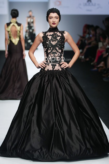 Yenty Tan Sovereign Beauty, Jakarta Fashion Week 2015 at Senayan City. Jakarta. (Foto: Mohammad Abduh/Wolipop)