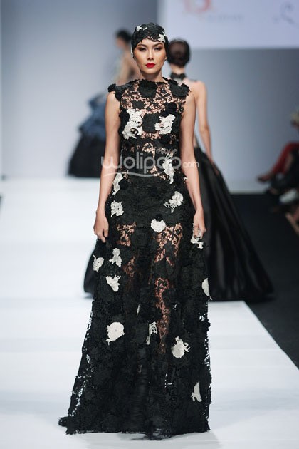 Yenty Tan Sovereign Beauty, Jakarta Fashion Week 2015 at Senayan City. Jakarta. (Foto: Mohammad Abduh/Wolipop)