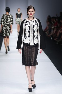 Denny Wirawan Manita, Yayasan Jantung Indonesia. Jakarta Fashion Week 2015 at Senayan City. Jakarta. (Foto: Mohammad Abduh/Wolipop)