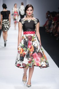 Denny Wirawan Manita, Yayasan Jantung Indonesia. Jakarta Fashion Week 2015 at Senayan City. Jakarta. (Foto: Mohammad Abduh/Wolipop)