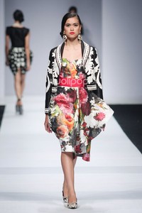 Denny Wirawan Manita, Yayasan Jantung Indonesia. Jakarta Fashion Week 2015 at Senayan City. Jakarta. (Foto: Mohammad Abduh/Wolipop)