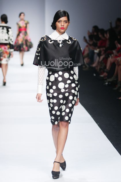 Denny Wirawan Manita, Yayasan Jantung Indonesia. Jakarta Fashion Week 2015 at Senayan City. Jakarta. (Foto: Mohammad Abduh/Wolipop)