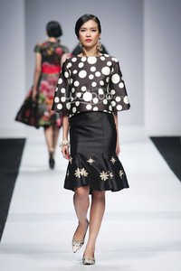 Denny Wirawan Manita, Yayasan Jantung Indonesia. Jakarta Fashion Week 2015 at Senayan City. Jakarta. (Foto: Mohammad Abduh/Wolipop)