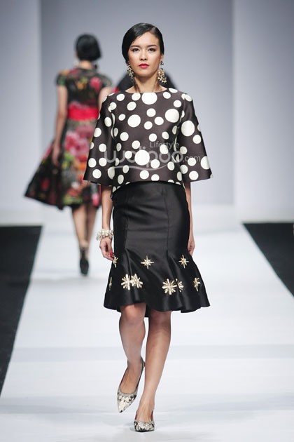 Denny Wirawan Manita, Yayasan Jantung Indonesia. Jakarta Fashion Week 2015 at Senayan City. Jakarta. (Foto: Mohammad Abduh/Wolipop)