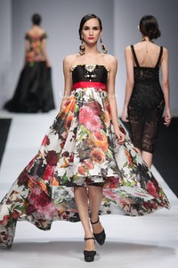 Denny Wirawan Manita, Yayasan Jantung Indonesia. Jakarta Fashion Week 2015 at Senayan City. Jakarta. (Foto: Mohammad Abduh/Wolipop)