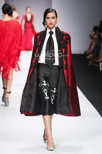 Denny Wirawan Manita, Yayasan Jantung Indonesia. Jakarta Fashion Week 2015 at Senayan City. Jakarta. (Foto: Mohammad Abduh/Wolipop)