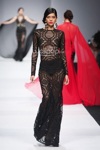 Denny Wirawan Manita, Yayasan Jantung Indonesia. Jakarta Fashion Week 2015 at Senayan City. Jakarta. (Foto: Mohammad Abduh/Wolipop)