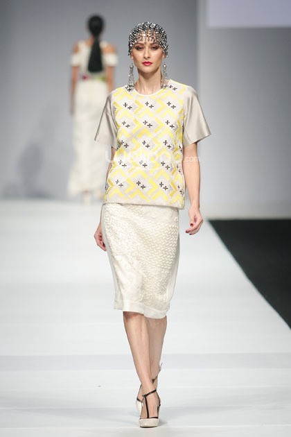 Major Minor 5asec LHarmonie Aux Details. Jakarta Fashion Week 2015 at Senayan City. Jakarta. [Foto: Mohammad Abduh/Wolipop]