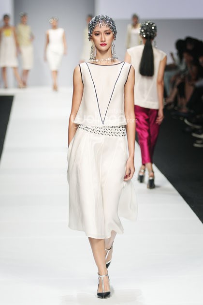 Major Minor 5asec LHarmonie Aux Details. Jakarta Fashion Week 2015 at Senayan City. Jakarta. [Foto: Mohammad Abduh/Wolipop]