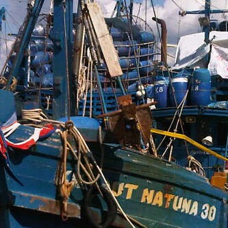 Curi Ikan di Laut Indonesia, 5 Kapal Nelayan Thailand Ditangkap