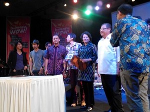 Peluncuran Album Slank Salam 3 Jari Tandai Deklarasi Gerakan Indonesia Wow