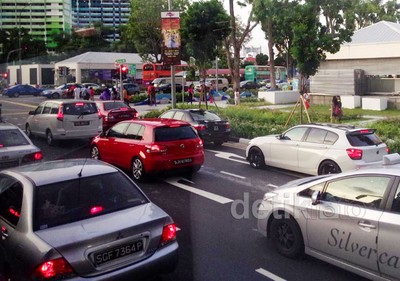 Begini Tertibnya Lalu Lintas di Singapura