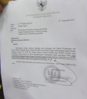Surat Rini Soemarno Buka Babak Baru Hubungan Panas DPR-Menteri BUMN