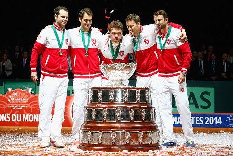 Swiss dan Federer Akhiri Penantian Jadi Juara Piala Davis