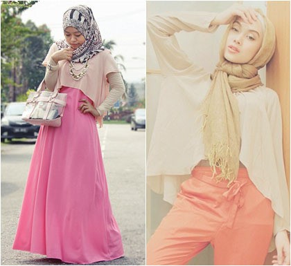 Baju Crop Lengan Panjang Wanita Berhijab - Kumpulan Model Kemeja