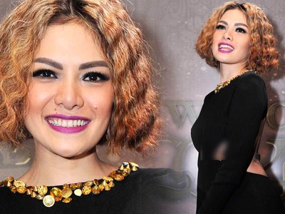 Pakai Gaun Terbuka, Payudara Nikita Mirzani Ngintip