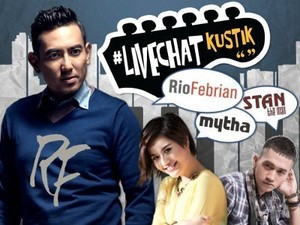 Stan Buka LIVECHATkustik Bareng Rio Febrian
