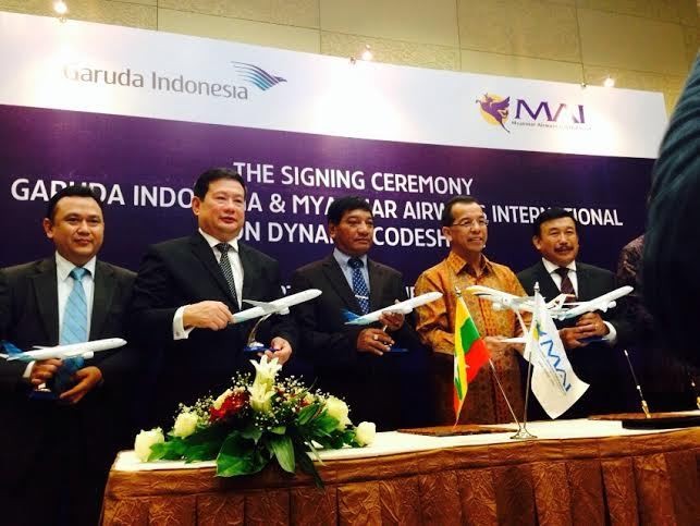 Garuda Mau Buka Penerbangan Langsung ke Myanmar