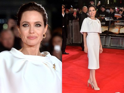 Angelina Jolie Anggun di Premiere Unbroken