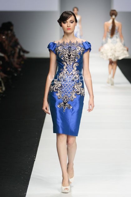 Imelda Kartini 5asec LHarmonie Aux Details. Jakarta Fashion Week 2015 at Senayan City. Jakarta. [Foto: Mohammad Abduh/Wolipop]