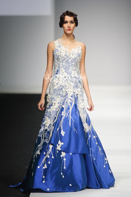 Imelda Kartini 5asec LHarmonie Aux Details. Jakarta Fashion Week 2015 at Senayan City. Jakarta. [Foto: Mohammad Abduh/Wolipop]