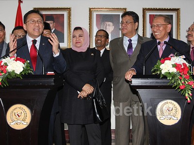 Ketua Senator Malaysia Temui Ketua DPD