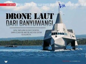 Drone Laut dari Banyuwangi