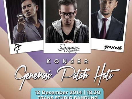 Siap Galau Massal di Konser Generasi Patah Hati 12 Desember?