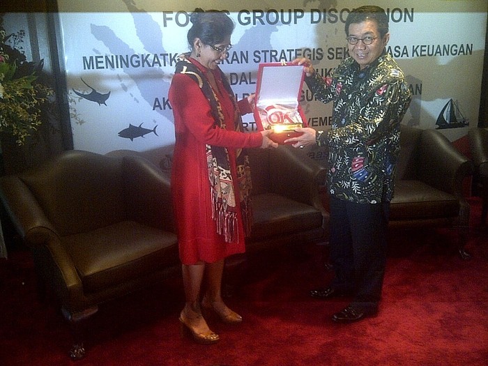 Di Depan Para Bankir, Menteri Susi Cerita Soal Pencurian Ikan