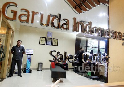 Garuda Buka Kantor Penjualan 24 Jam